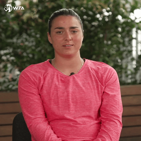 Smiling Tunisia Athlete Ons Jabeur GIF