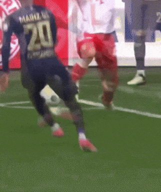 Smiling Woman Clasping Hands Neon Sign Saying Bi