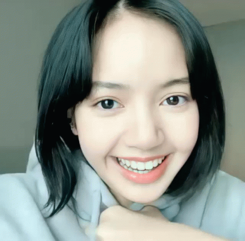 Smiling Woman in Hoodie
