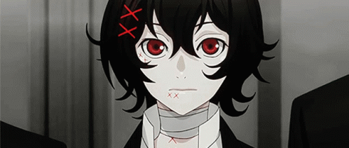 Smilng Juuzou Suzuya Tokyo Ghoul GIF