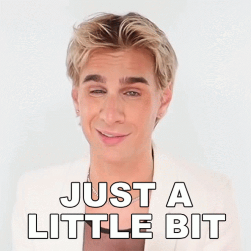 Smirking Brad Mondo Just A Little GIF