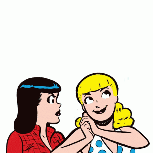 Smitten Betty And Veronica Archie Comics GIF