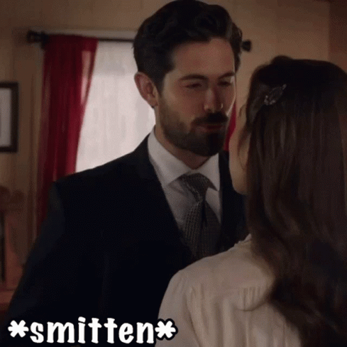 Smitten Elizabeth Thornton Nose Kiss GIF