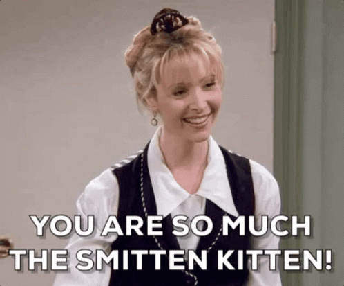 Smitten Kitten Phoebe Buffay Friends GIF