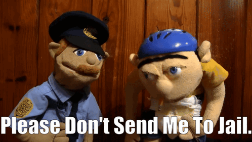 Sml Jeffy Please Don't Send Me To Jail GIF