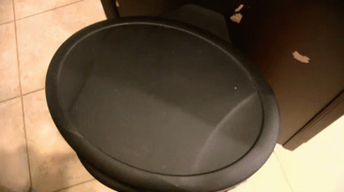 Sml Throwing Candy Corn On Garbage Can GIF