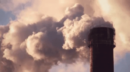 Smoke From Factory Chimney GIF