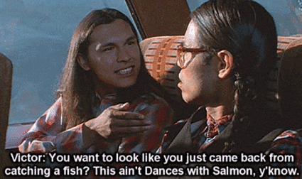 Smoke Signals Adam Beach Talking GIF
