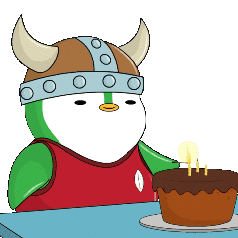 Smoke Signals Green Penguin GIF