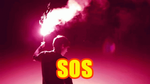 Smoke Signals Send Help GIF