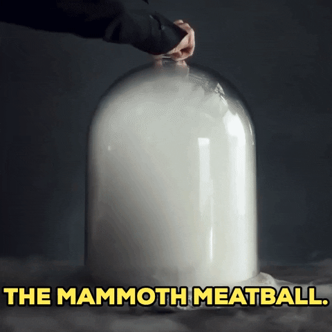 Smoked Mammoth Meatball GIF