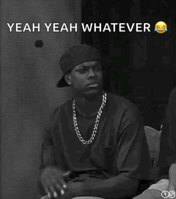 Smokey Chris Tucker Yeah Yeah Whatever GIF