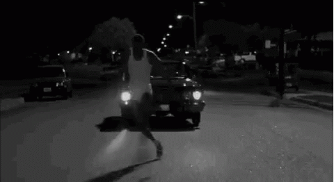 Smokey Friday Car Chase GIF