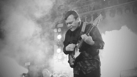 Smokey Live Stage Concert Guitar Player GIF