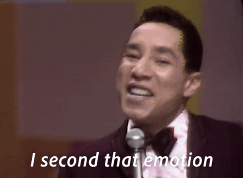 Smokey Robinson I Second That Emotion GIF