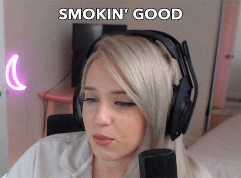 Smokin Good Luxxbunny GIF