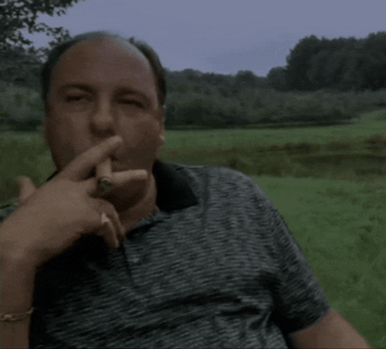 Smoking Cigar Phil Spencer GIF