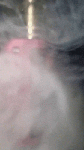 Smoking Pink Vape GIF