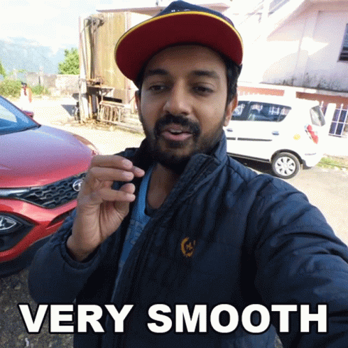 Man Explaining Calmly And Very Smooth GIF