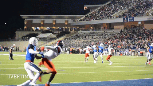 Smooth Guy Football Catch GIF