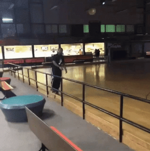 Smooth Roller Skating Tricks GIF