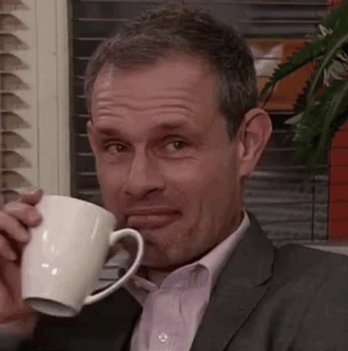 Smug Nick Tilsley  GIF