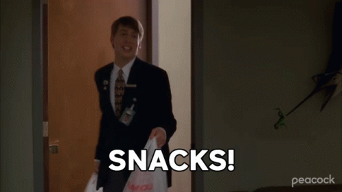 Snacks Kenneth Parcell GIF