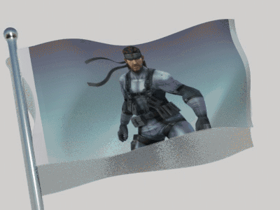 Snake Flag Waving