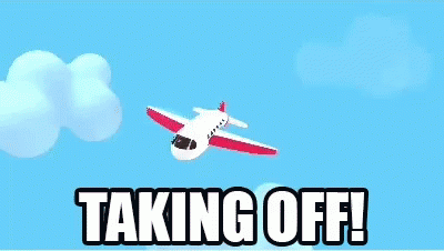 Snakes On A Plane Taking Off GIF