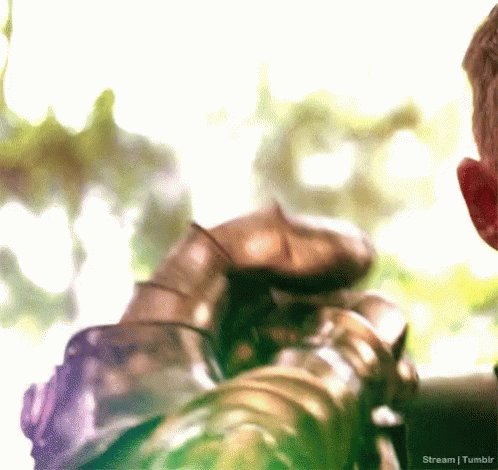 Thanos Finger Snap Infinity Wars Avengers GIF