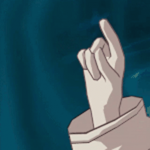 Cartoon Finger Snap Anime GIF