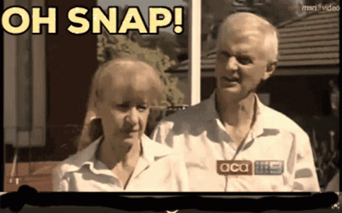 Snap Out Of It Oh Snap GIF