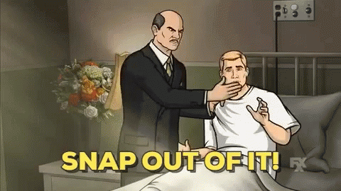 Snap Out Of It Slapping The Man GIF
