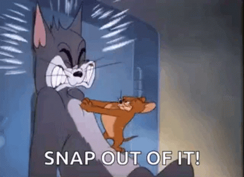 Snap Out Of It Tom And Jerry GIF