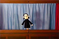 Snape Severus Puppet Show GIF