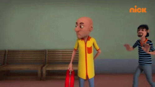 Snatch Motu Patlu GIF
