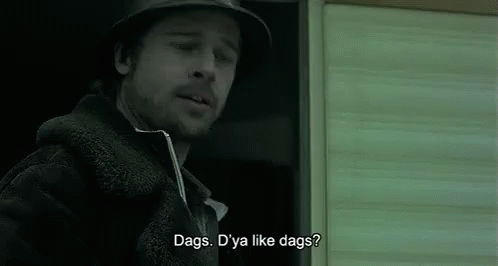Snatch Movie Brad Pitt Do You Like Dags GIF