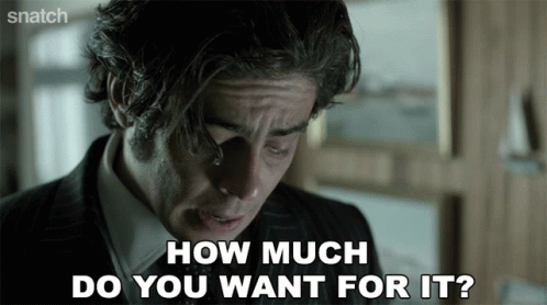 Snatch Movie How Much Do You Want GIF