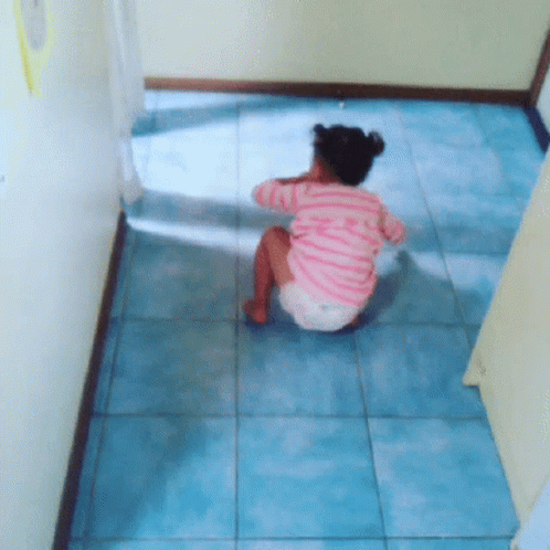 Sneak Out Baby Girl GIF