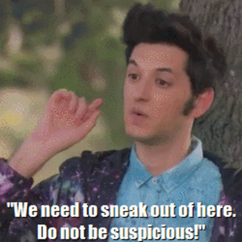 Sneak Out Jenny Slate GIF