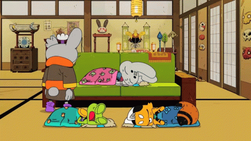 Sneak Out Ninjin GIF