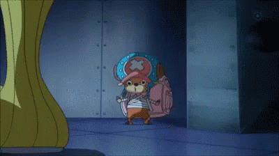 Sneak Out Tony Tony Chopper GIF