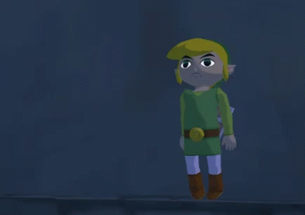 Sneak Out Toon Link GIF