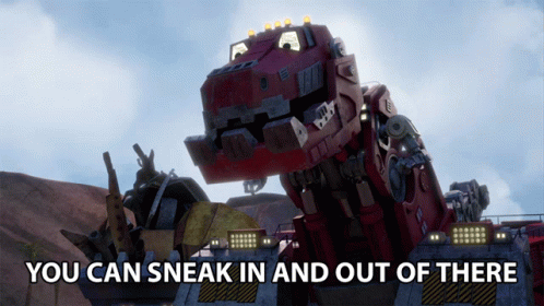 Sneak Out Ty Rux GIF