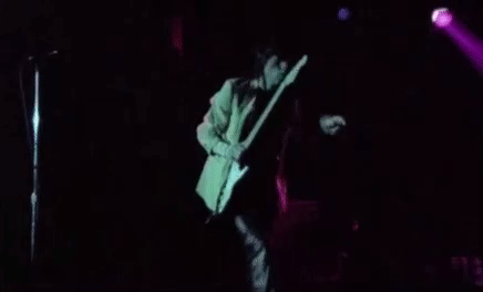 Sneaking On Stage Mick Jagger GIF