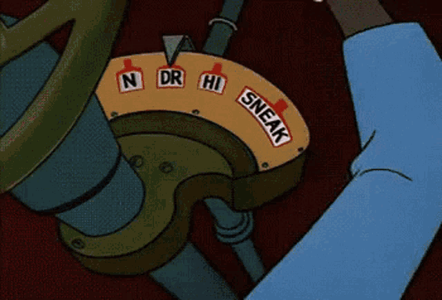 Sneaky Animated Vehicle GIF