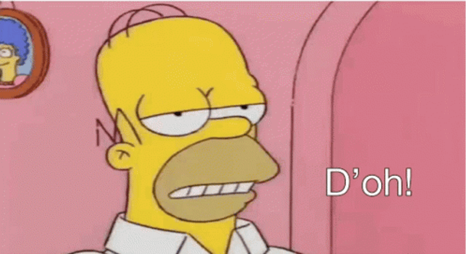 Sneezing Homer Doh GIF