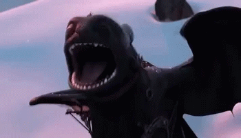 Sneezing In Cold Toothless Meme GIF