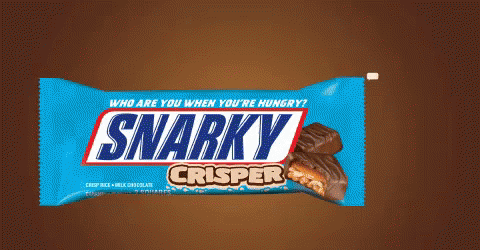 Snickers Bar Saying Snarky Crisper