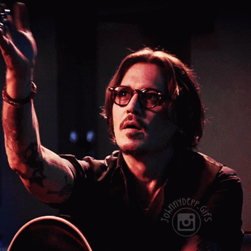 Johnny Depp Sniff Goodbye GIF